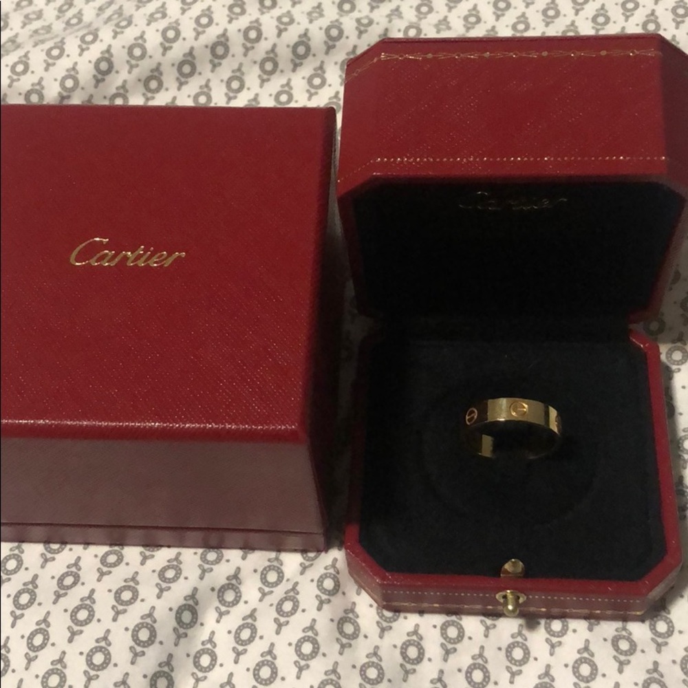 ❌SOLD❌Cartier 18k Yellow Gold Love ring